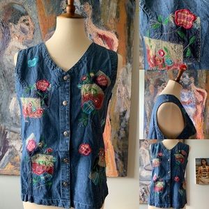 New!!!  Blouse jean ! Size S